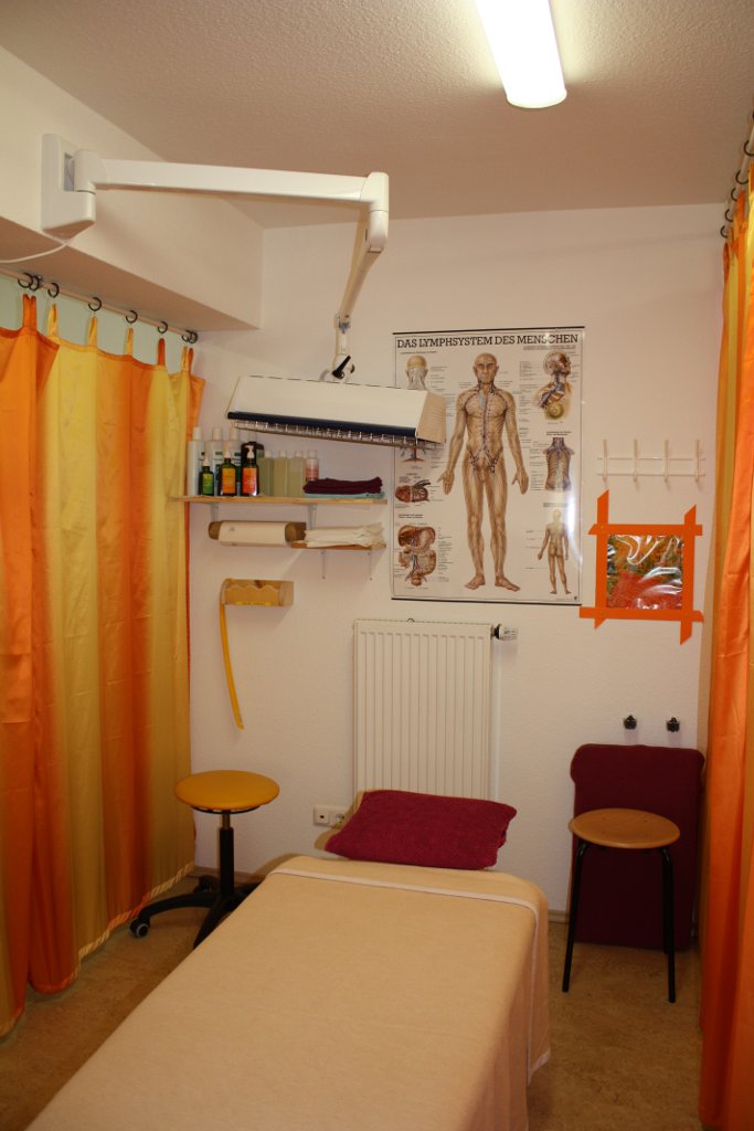 Behandlungsraum Physiotherapie Scherdel